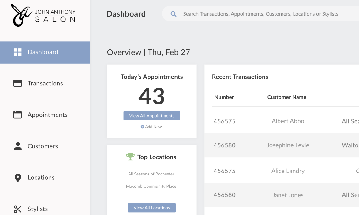John Anthony Salon Software